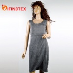 Ladies dress, 60%polyester 35%viscose 5%elastane