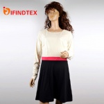 Ladies knitted dress, with mesh, roma and sequins,  oberteil: 100%polyester  rock: 75%polyester 22%viscose 3%elastane  futterling: 100%polyester