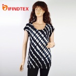 Ladies T-shirt, 80%linen 20%cotton