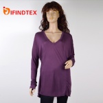 Ladies knitted top,  100%lyocell