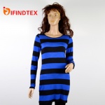 Ladies knitted top, 95%viscose 5%elastane