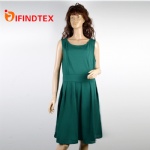 Ladies knitted dress, with roma fabric, 72%polyester 24%viscose 4%elastane