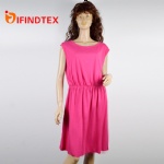 Ladies knitted dress, 100%cotton