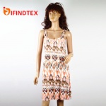 Ladies knitted dress, 100%cotton