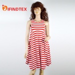 Ladies knitted dress, with roma febric  95%cotton 5%elastane