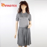 Ladies knitted dress, 100%cotton