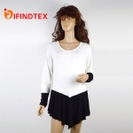 Ladies knitted dress, 95%viscose 5%elastane