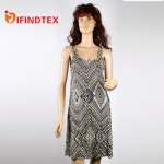 Ladies knitted dress, 100%viscose
