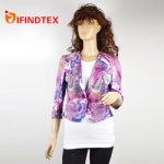 Ladies knitted blazer, 100%polyester