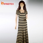 Ladies knitted dress, main: arcylic/wool  lining: 50%cotton 50%polyester