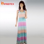 Ladies knitted dress, 100%viscose