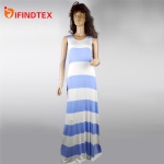 Ladies knitted dress, 95%viscose 5%elastane