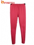 Ladies knitted trousers, 95%polyester 5%spandex