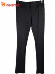 Ladies knitted trousers, with roma fabric, 65%viscose 25%nylon 10%elastane