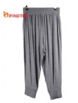 Ladies knitted trousers, 95%viscose 5%elastane