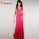 Ladies knitted dress, 95%viscose 5%elastane