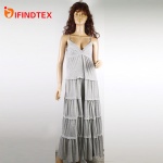 Ladies knitted dress, 60%cotton 40%polyester