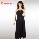 Ladies knitted dress, 95%polyester 5%elastane