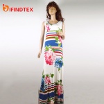 Ladies knitted dress, 95%viscose 5%elastane