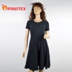 Ladies knitted jacquard dress