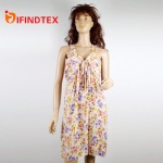 Ladies knitted dress, 100%viscose