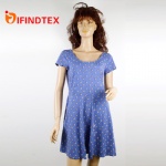 Ladies knitted dress, 5%elastane